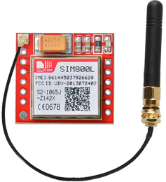 SIM800L GSM Module with 2dBi Duck Antenna